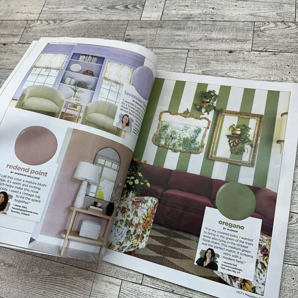 HGTV Magazine March April 2024 Happy At‎ Home 28 Incredible House Brand New